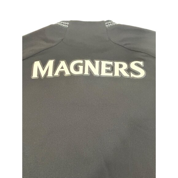 Adidas Celtic Football Club Men Soccer Jersey XS Black Green White Slim Button - Picture 13 of 16